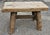 Mid 20th Century Early American Style Rustic Stretcher Pine Log Bench For Sale In Washington DC - Image 6 of 8