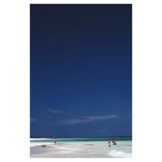 Slim Aarons, Harbour Isle Beach, Estate Stamped Photographic Print, 1973 / 2020s For Sale