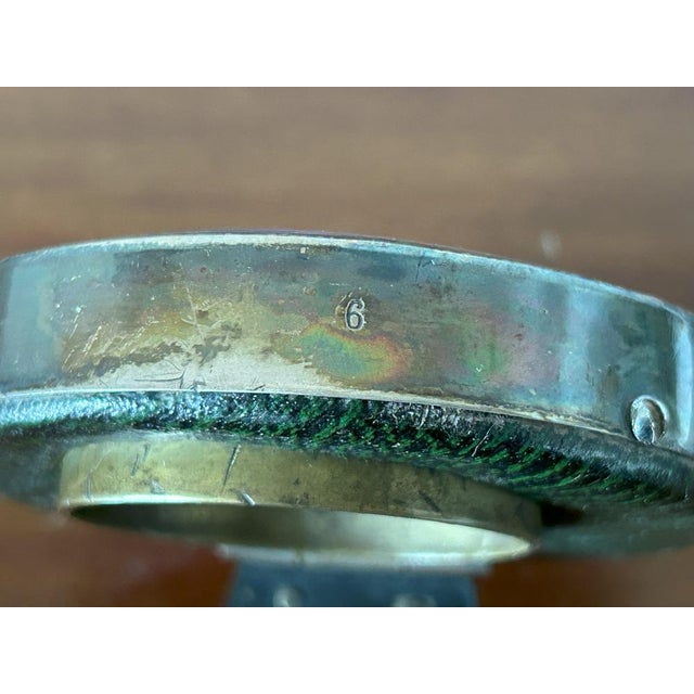 Silver & Enamel Table Clock from Williamson LTD, 1913 For Sale - Image 16 of 17