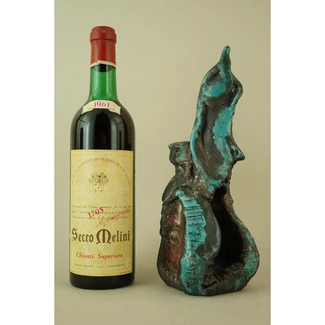 Antonia Campi, Surrealist Sculpture with Metallic Luster, 1960s, Ceramic For Sale - Image 9 of 18