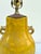 Vintage Sunflower Yellow Japanese Ceramic Lamp For Sale - Image 4 of 12