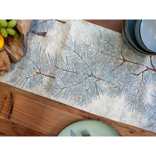 Japanese Ceremonial Silk Table Runner by Renaras For Sale - Image 6 of 6