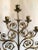 Metal 1940s Italianate Brass Candelabra With Scrolled Leaf Detailing For Sale - Image 7 of 11