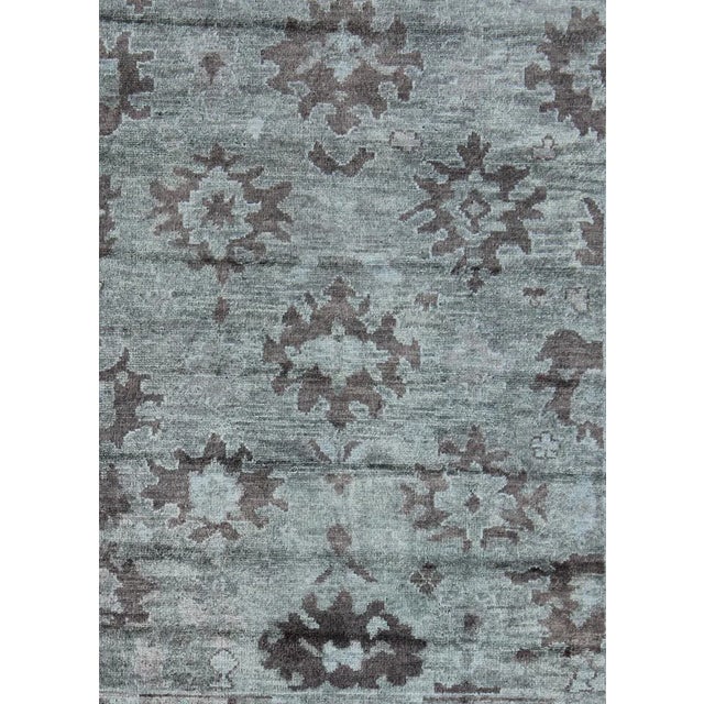 Contemporary Oushak Rug by Keivan Woven Arts . rug OB-103432980, country of origin / type: India / Oushak, circa Early...