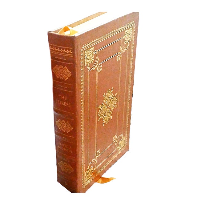 Daniel J Boorstin's Collectible East Press, "Knowledge Trilogy ©️ 1998 With 22k Gold Trim For Sale - Image 10 of 11