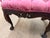 1960s Chippendale-Style Carved Mahogany Bench For Sale - Image 4 of 10