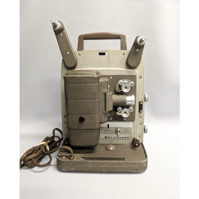 Mid-Century Modern Bell & Howell Super 8mm Movie Projector For Sale - Image 3 of 10