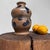 Vintage Dark Blue Glazed Ceramic Vase, Italy, 1990s For Sale - Image 11 of 17