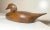 Antique 30 Hel Hand Carved Wood Flat Bottom Folk Art Duck Decoy Sculpture Statue For Sale In New York - Image 6 of 11