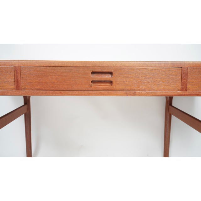 Nanna Ditzel Teak Writing Desk for Søren Willadsen For Sale - Image 16 of 18