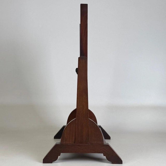 Antique English Inlaid Mahogany Dressing Mirror, 1890s For Sale - Image 10 of 14