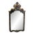 Carolina Mirror Co. Gilt Hand-Painted Asian Style Wall Mirror For Sale
