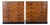 19th Century Pair of English Painted Pine File Drawers For Sale
