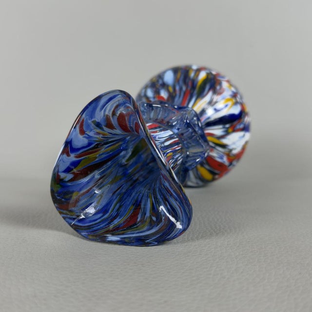 1970s Italian Modern Murano Glass Vase from Fratelli Toso, 1970s For Sale - Image 5 of 13