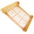 Mid-Century Full Size Stacked Rattan Bed Frame With Wicker Wrappings by Seven Seas For Sale - Image 4 of 8