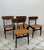 Wood Leather and Teak Dining Chairs from Schiønning & Elgaard, 1960, Set of 4 For Sale - Image 7 of 7