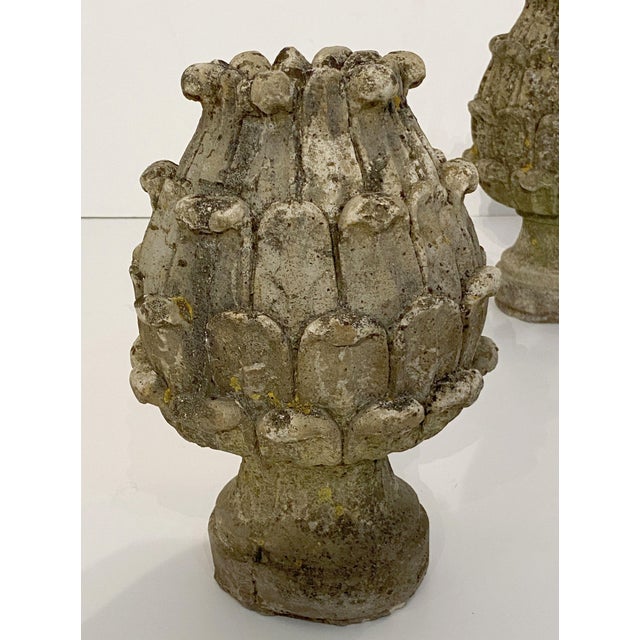 Italian Garden Stone Statuary Artichokes - Individually Priced For Sale - Image 10 of 10