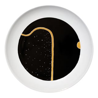 Penumbra | Copius Ceramic Plate by Vincenzo D’Alba for Kiasmo For Sale