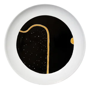 Penumbra | Copius Ceramic Plate by Vincenzo D’Alba for Kiasmo