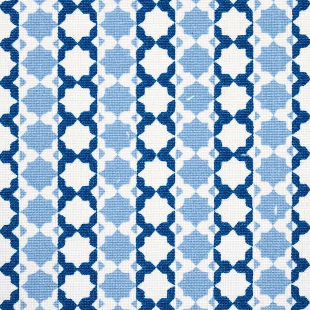 Inspired by traditional Moroccan tiles, Posy Indoor/Outdoor by Mark D. Sikes is a stylish high-performance fabric that can...