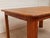 Wood Oak Vintage Dining Table Without Leaf For Sale - Image 7 of 12