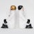 Contemporary 1970s Art Deco Style Pierrot Bookends- a Pair For Sale - Image 3 of 12