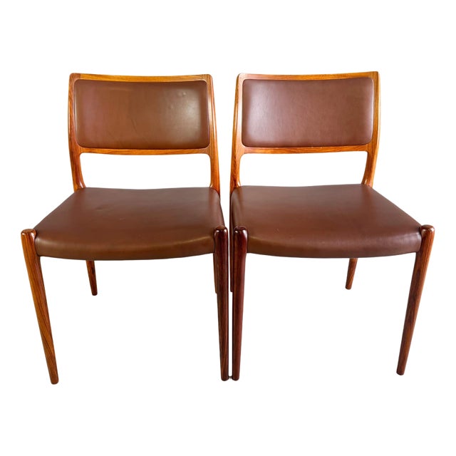 Set of Chairs by Niels Otto Møller For Sale