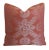 Designer Donghia Asian Omen Medallion Feather/Down Pillow 21" Square For Sale In Los Angeles - Image 6 of 6