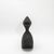 R & Y Augousti Modern Sculptural Vase in Black Shagreen by R&y Augousti For Sale - Image 4 of 7