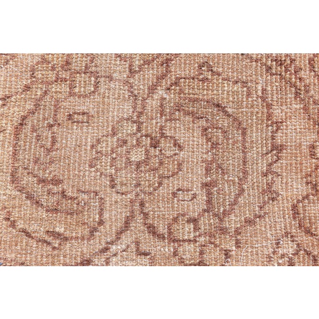 Persian Authentic Persian Sultanabad Botanic Design Handmade Wool Rug For Sale - Image 3 of 7