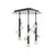 The Rhoads Chandelier embodies bold simplicity and sculptural intent. Inspired by the curved geometry of a guitar pick,...