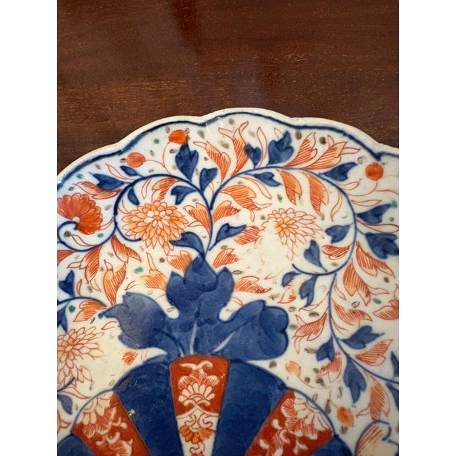 Antique Japanese Imari Plates, 1860, Set of 2 For Sale - Image 4 of 11