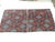 Modern Red & Black Cotton Ikat Pattern Woven Bolster Pillows Covers - Set of 2 For Sale - Image 3 of 5