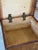 A wonderful example of late 19th century scorched bamboo craftsmanship, this antique sewing stand has been thoughtfully...