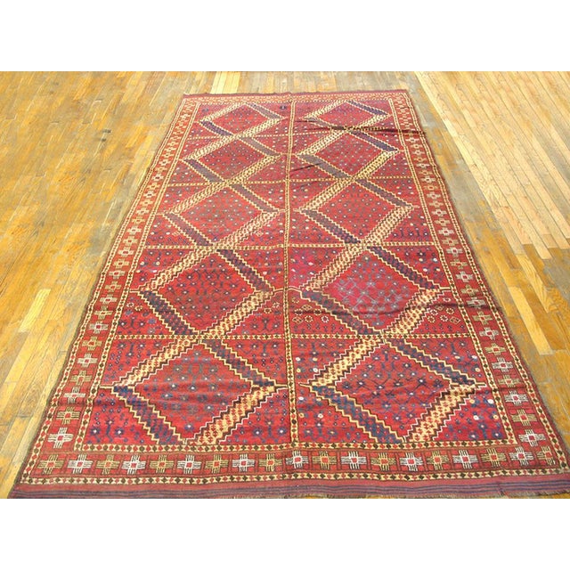 19th Century Central Asian Ersari Carpet ( 5'10" x 11'10" - 178 x 360 )