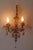 Venetian Hollywood Regency Chandelier with Crystal Glass & Leaves, 1950s For Sale - Image 14 of 18
