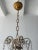Glass French Pink Opaline Murano Drops Rock Crystal Swags Chandelier, Circa 1920French Pink Opaline Murano Drops Rock Crystal Swags Chandelier, Circa 1920 For Sale - Image 7 of 13