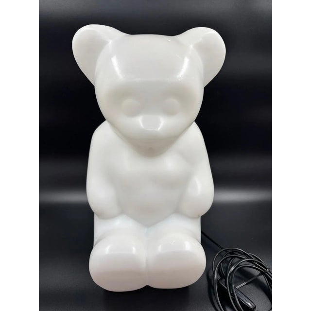 The Seat Bear Lamp in White from Lumibar, 1980s For Sale - Image 6 of 10