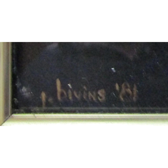 Judith Murray Lincoln Center Mozart Bicentennial 40" X 39" Framed Serigraph 1991 For Sale In Miami - Image 6 of 8