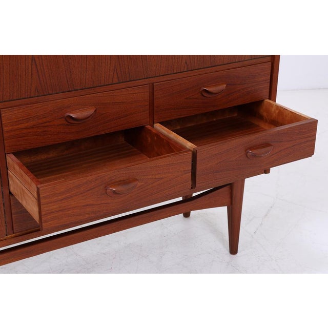 Vintage Highboard in Teak, 1960s For Sale - Image 10 of 15