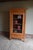 Antique Oak Art Deco Display Cabinet For Sale - Image 9 of 10
