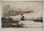 Maximilian LUCE Rotterdam, sailboats at the quay and smoke in the port Around 1890 Original etching, dry point Signed in...