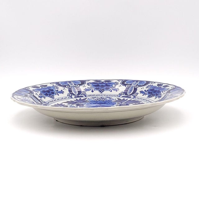 Dutch Delft Antique Charger For Sale In San Francisco - Image 6 of 6