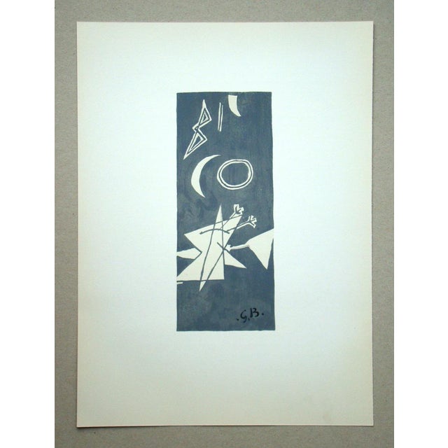 Modern Georges Braque, Ciel Gris II, 1959, Lithograph For Sale - Image 3 of 14