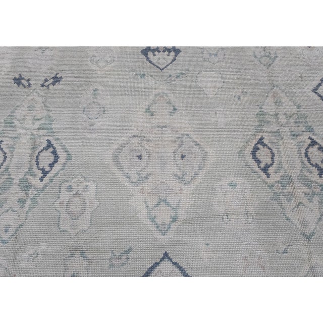 Early 21st Century Turkish Oushak Rug 7'11" x 10'5" For Sale - Image 5 of 8