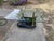 Vintage Postmodern Attributed to Karl Springer Style Brass Tusks Coffee Table & End Table Set For Sale - Image 12 of 12