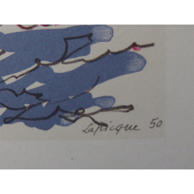 Charles Lapicque, Vue de Marseille, Lithograph For Sale - Image 4 of 5