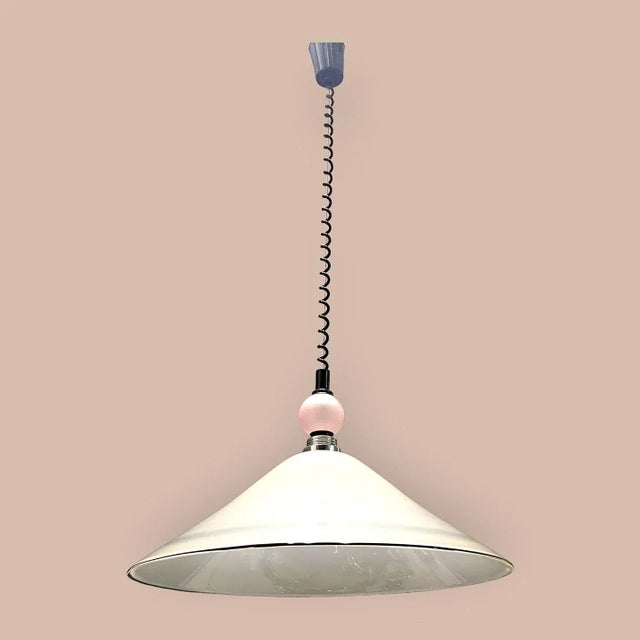 1970s Italian Murano Glass Light Pendant, 1970s For Sale - Image 5 of 8