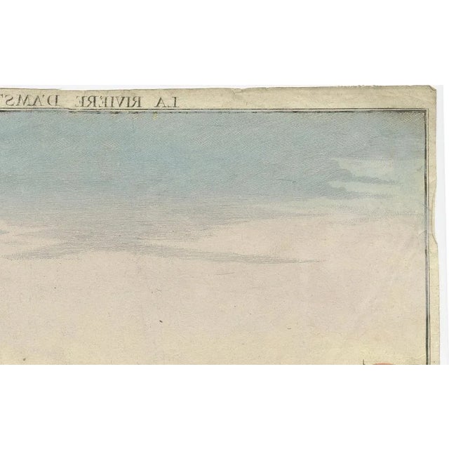 Rondel, Optica View Amsterdam Amstel River, 1770, Paper For Sale - Image 4 of 10
