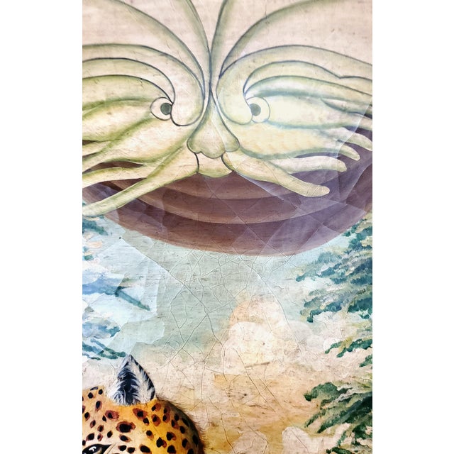 Paintings Pair Leopard Cheetah For Sale - Image 14 of 18